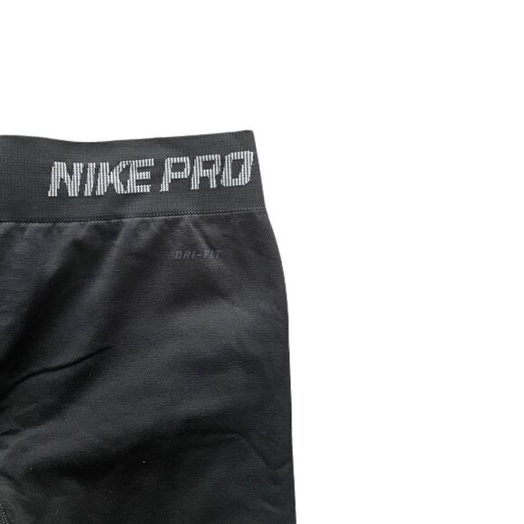 Nike Pro Dri Fit Cropped Athletic Leggings - Picture 4 of 7
